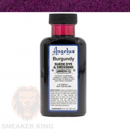 Барвник для замші Angelus Burgundy suede dye (червоне вино) made in USA